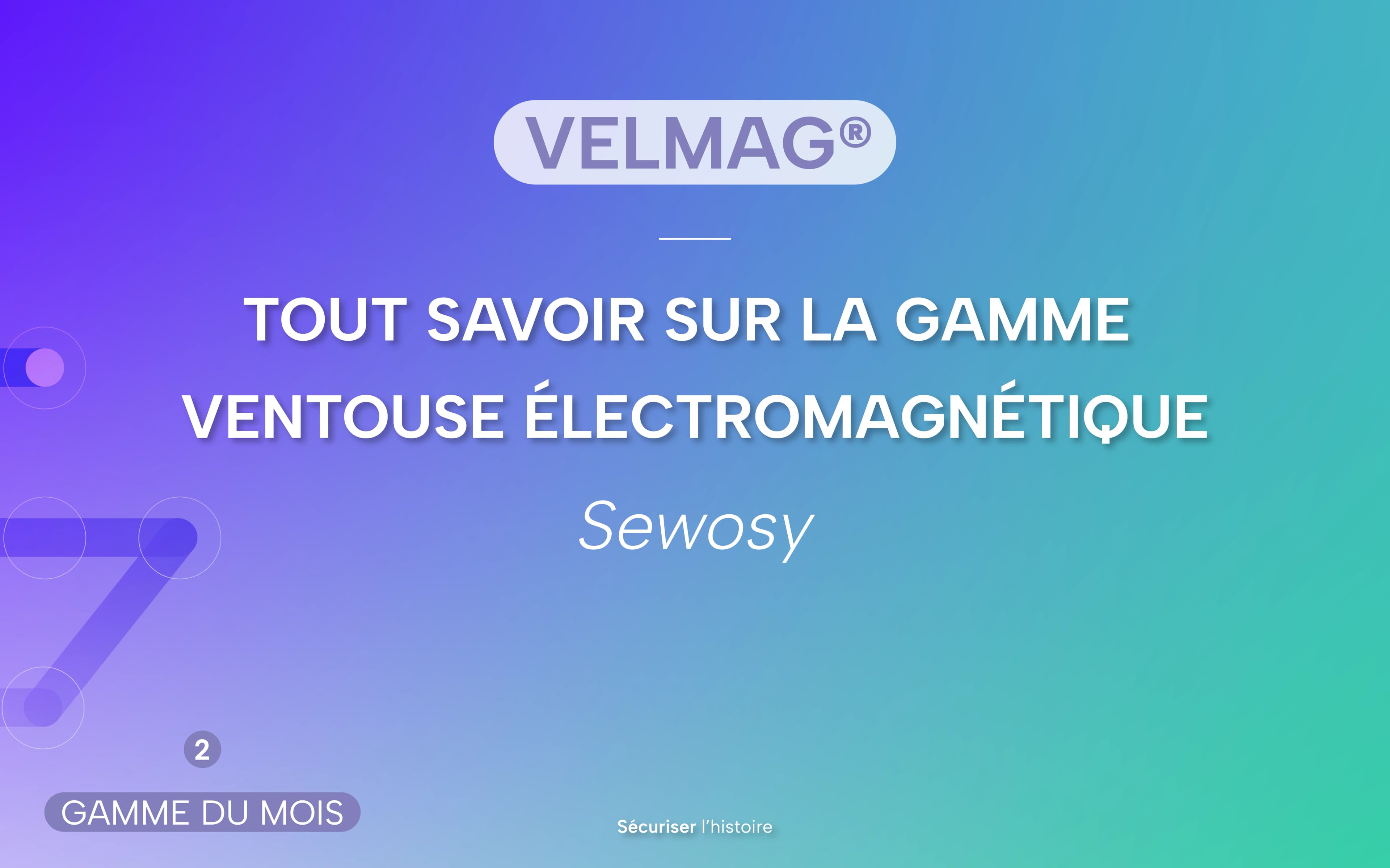Ventouses électromagnétiques Sewosy